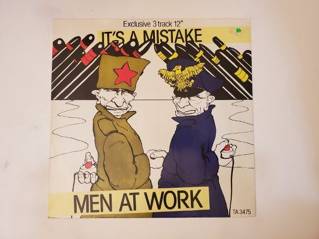 Men at Work It's a Mistake vinyl record
