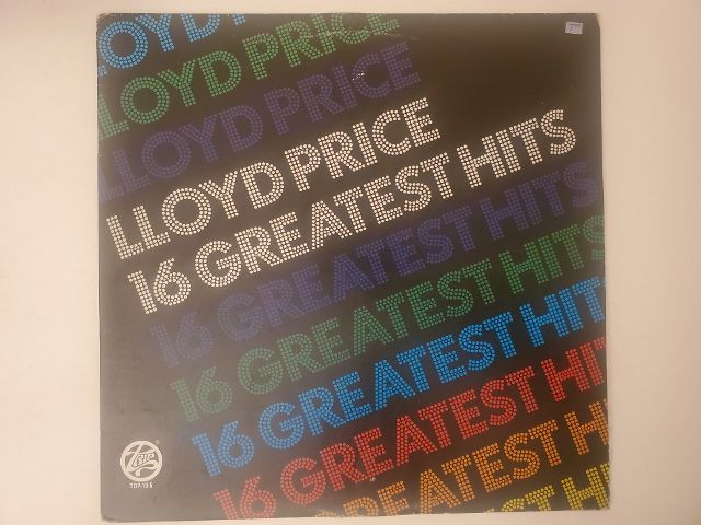 Lloyd Price 16 Greatest Hits vinyl record