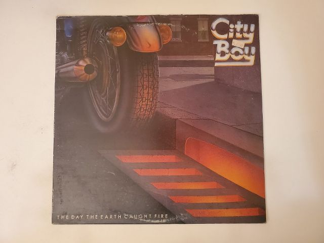 City Boy The Day the Earth Caught Fire vinyl record