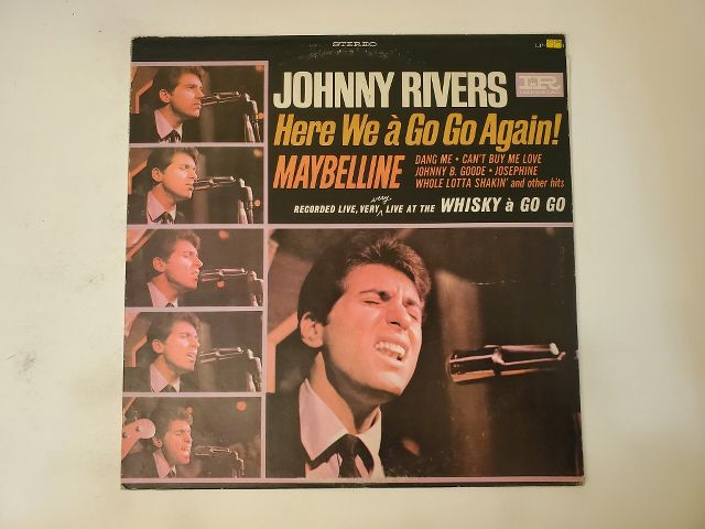 Johnny Rivers Here We ? Go Go Again! vinyl record