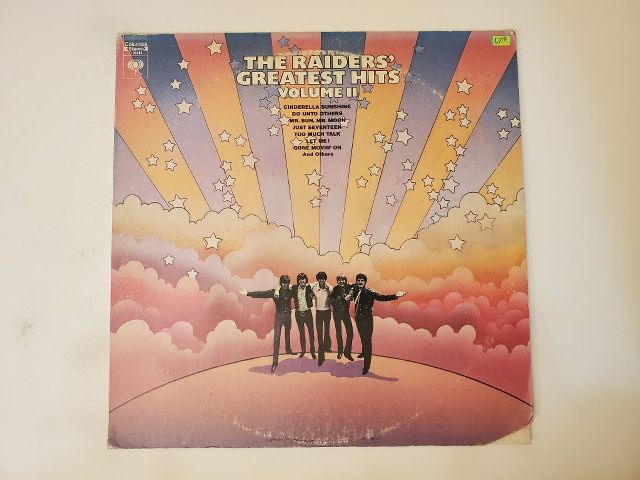 The Raiders Greatest Hits Volume II vinyl record