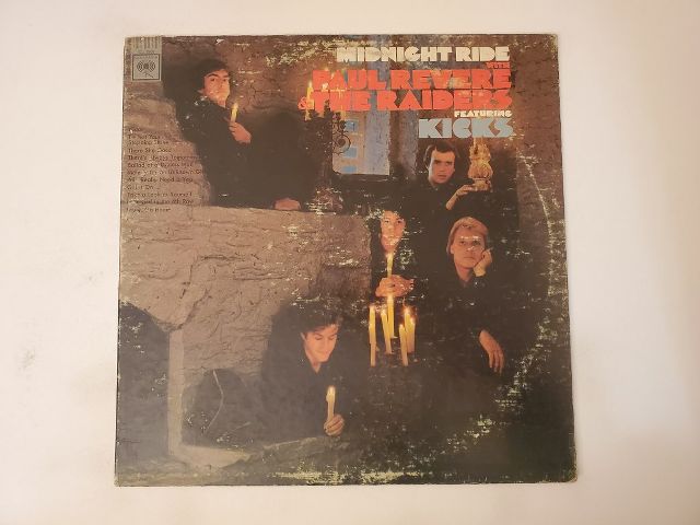 Paul Revere & the Raiders Midnight Ride vinyl record