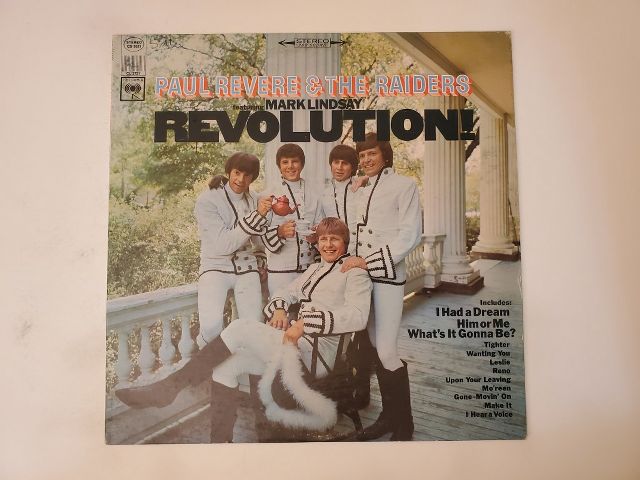 Paul Revere & the Raiders featuring Mark Lindsay Revolution! vinyl record