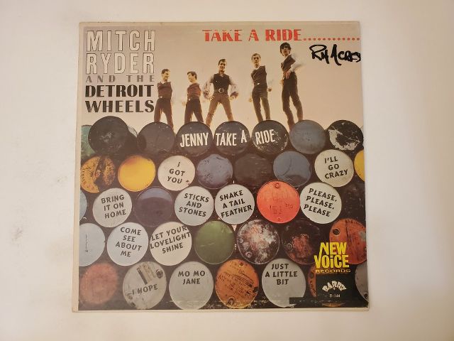 Mitch Ryder and the Detroit Wheels Take a Ride vinyl record