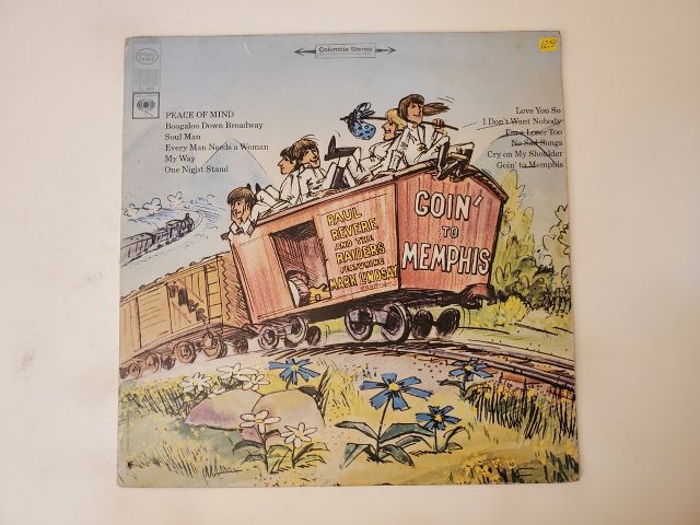 Paul Revere & the Raiders Goin' to Memphis vinyl record