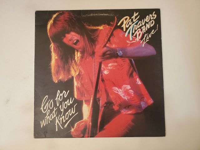 Pat Travers Band Go for What You Know vinyl record