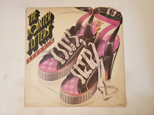 The Pointer Sisters Steppin' vinyl record