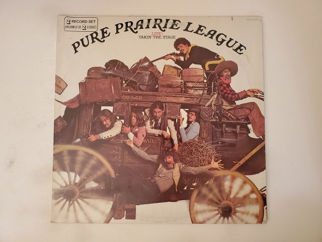 Pure Prairie League Takin' the Stage vinyl record