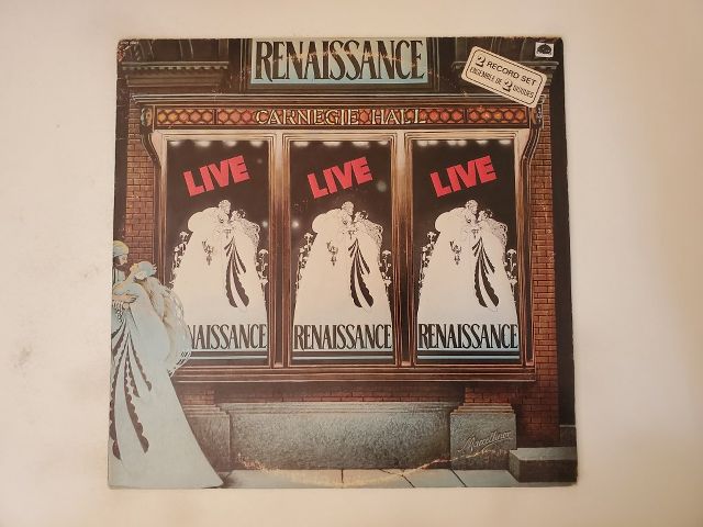 Renaissance Live at Carnegie Hall vinyl record