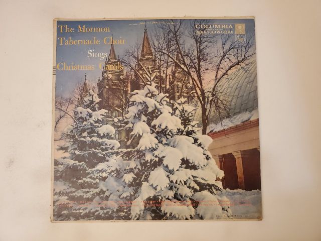The Mormon Tabernacle Choir Sings Christmas Carols vinyl record