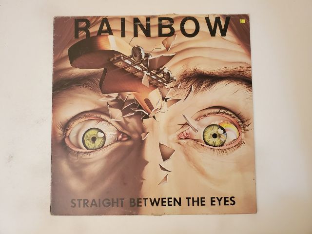 Rainbow Straight Between the Eyes vinyl record