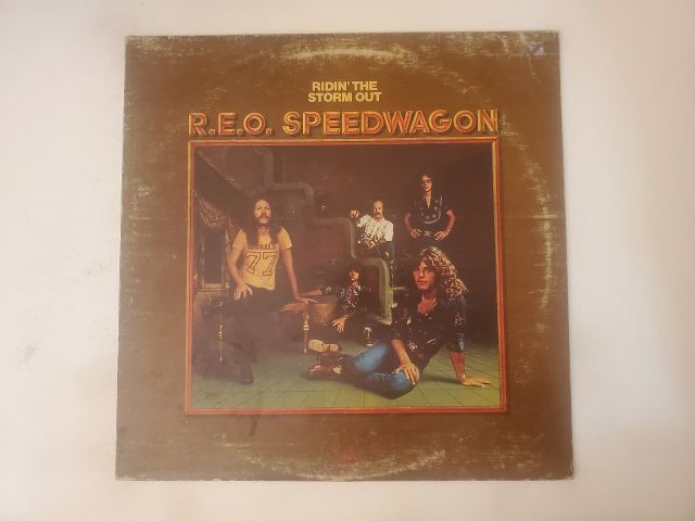 REO Speedwagon Ridin' the Storm Out vinyl record