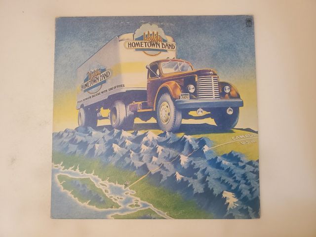 Valdy with Hometown Band Folk Singer Deluxe with Side of Fries vinyl record