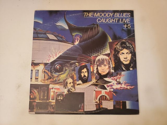 The Moody Blues Caught Live + 5 vinyl record