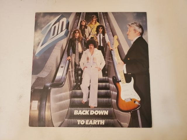 Zon Back Down to Earth vinyl record