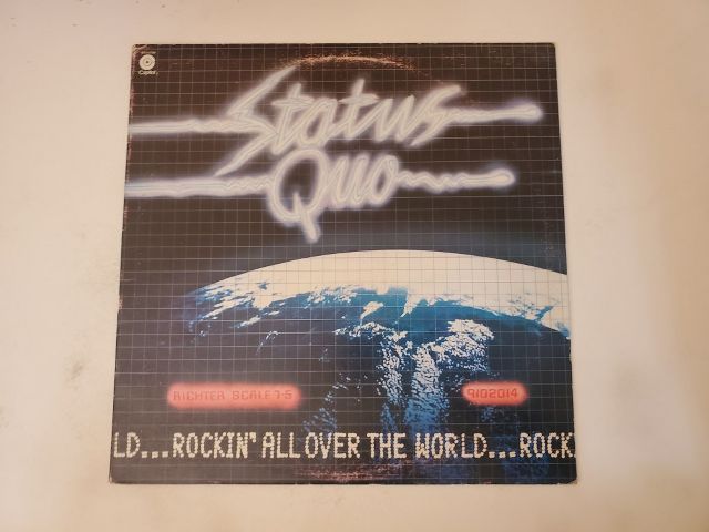 Status Quo Rockin' All Over the World vinyl record