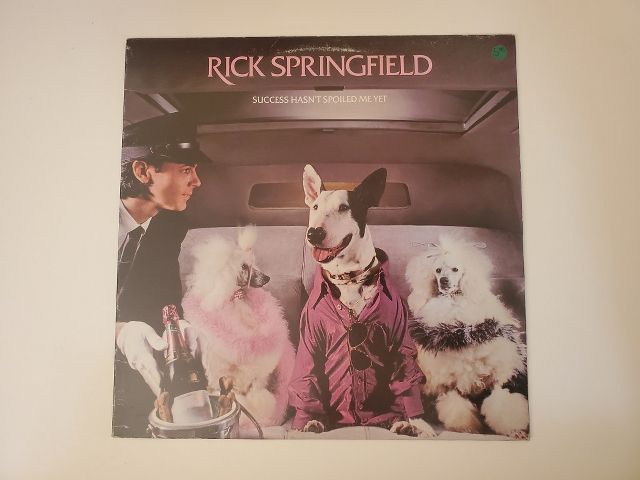 Rick Springfield Success Hasn't Spoiled Me Yet vinyl record