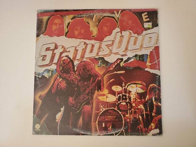 Status Quo Live vinyl record