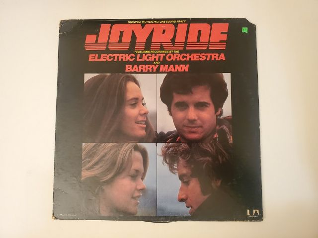 Electric Light Orchestra and Barry Mann Joyride (Original Motion Picture Soundtrack) vinyl record