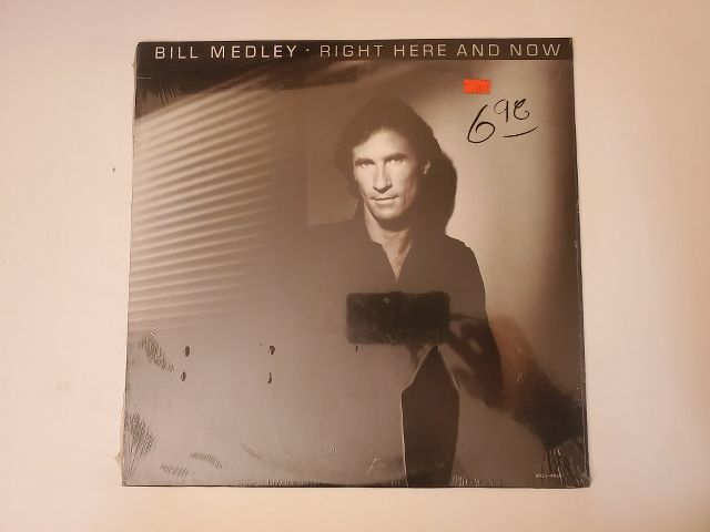 Bill Medley Right Here and Now vinyl record