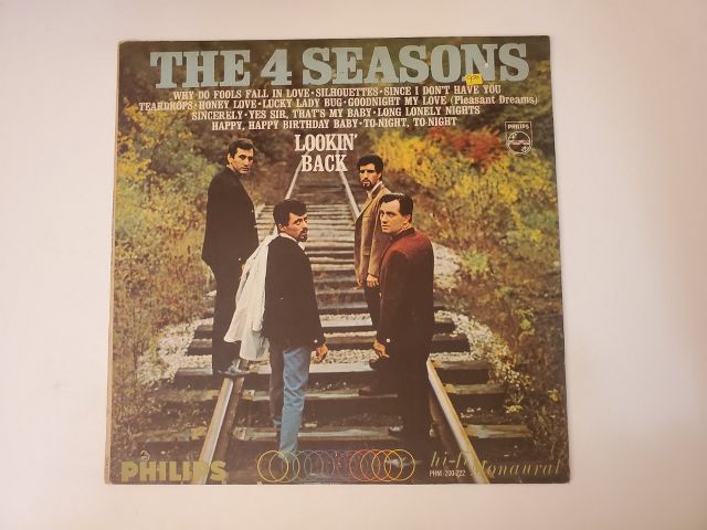 The 4 Seasons Lookin' Back vinyl record