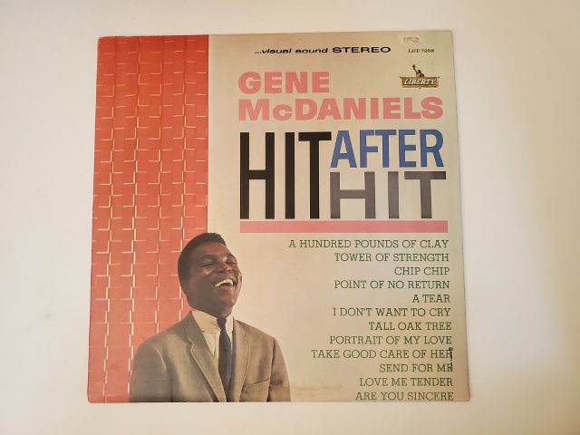Gene McDaniels Hit After Hit vinyl record