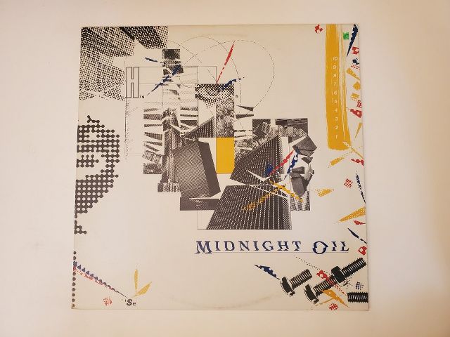 Midnight Oil 10, 9, 8, 7, 6, 5, 4, 3, 2, 1 vinyl record