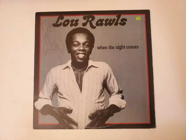 Lou Rawls When the Night Comes vinyl record