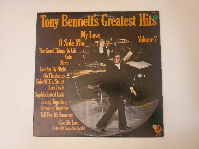 Tony Bennett Tony Bennett's Greatest Hits Volume 7 vinyl record