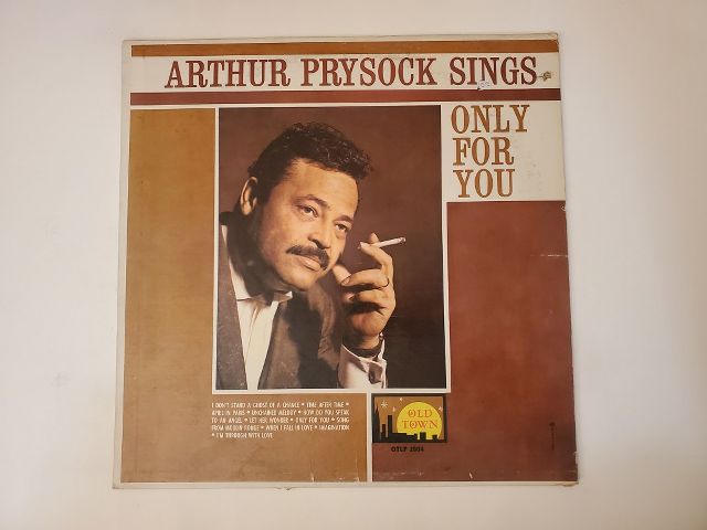 Arthur Prysock Arthur Prysock Sings Only for You vinyl record