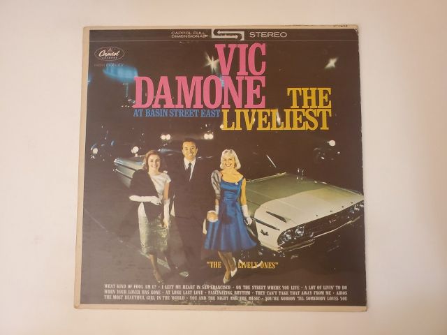 Vic Damone The Liveliest vinyl record