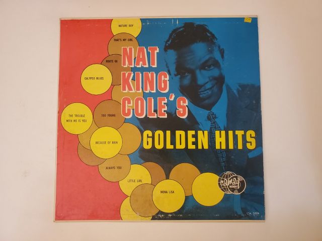 Nat "King" Cole Nat King Cole's Golden Hits! vinyl record