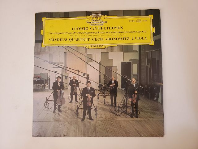 Amadeus-Quartett, Cecil Aronowitz Streichquintett op.29; Streichquartett f-dur nach der Klaviersonate op.14/1 vinyl record