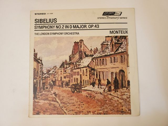 Jean Sibelius Symphony No. 2 in D Major, Op. 43 vinyl record