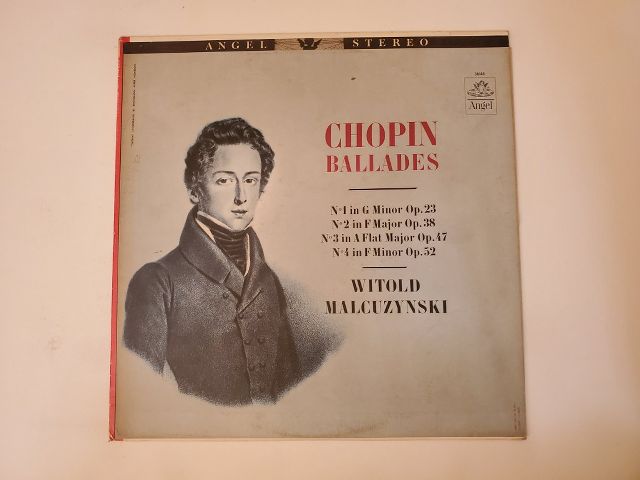 Witold Malcuzynski Chopin Ballades vinyl record