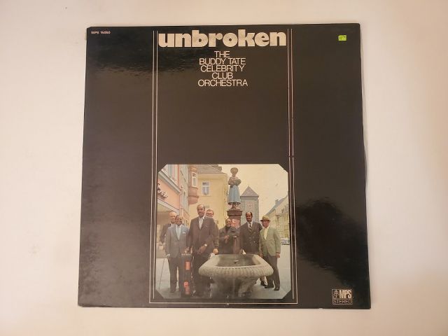 The Buddy Tate Celebrity Club Orchestra Unbroken vinyl record