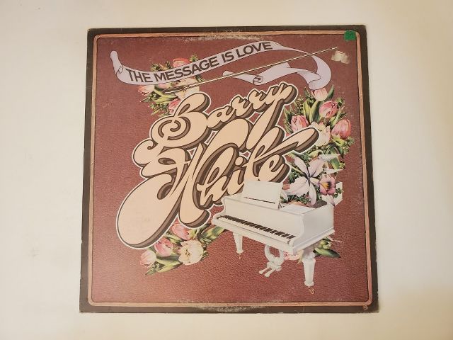 Barry White The Message Is Love vinyl record