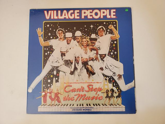 Village People Can't Stop the Music vinyl record