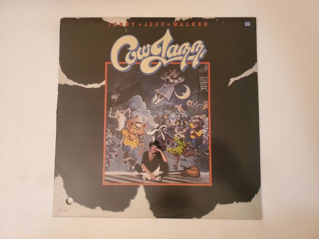 Jerry Jeff Walker Cowjazz vinyl record