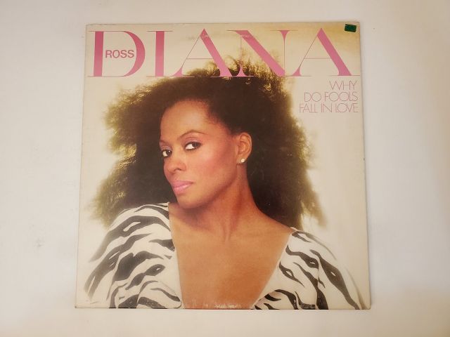 Diana Ross Why Do Fools Fall in Love vinyl record