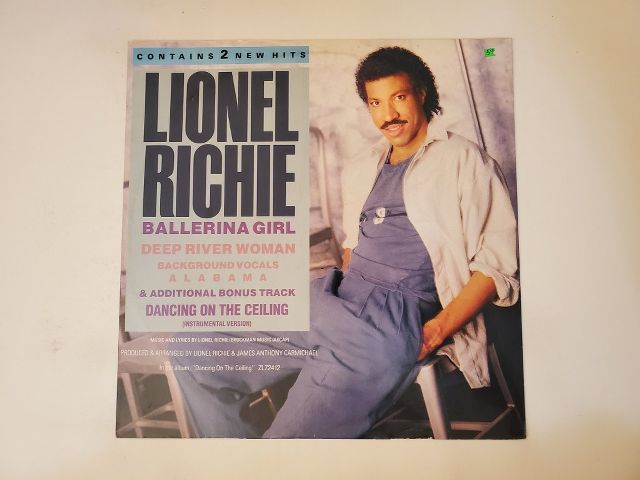 Lionel Richie Dancing on the Ceiling vinyl record