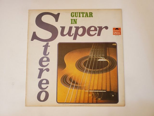 Unknown Guitar in Super Stereo vinyl record