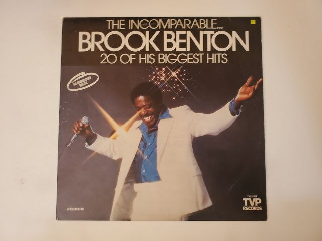 Brook Benton The Incomparable... Brook Benton: 20 of His Biggest Hits vinyl record
