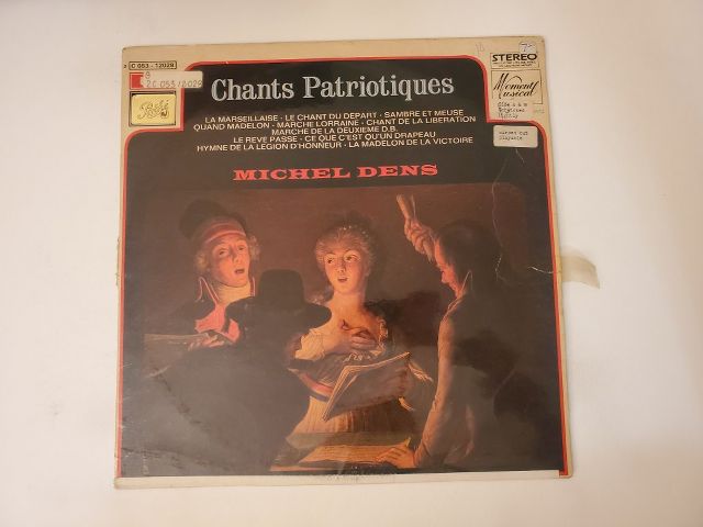 Michel Dens Chants Patriotiques vinyl record