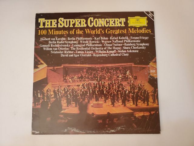 Various Artists The Super Concert: 100 Minutes of the World's Greatest Melodies vinyl record