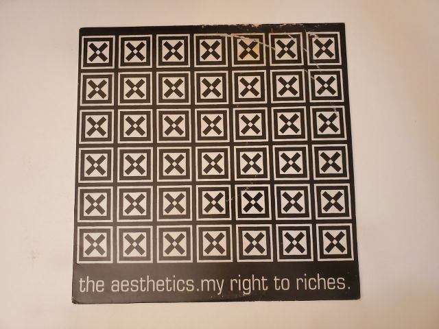 The Aesthetics My Right to Riches vinyl record