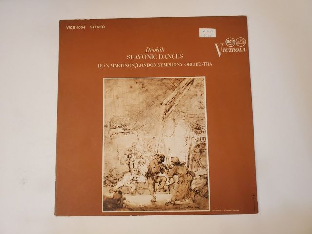 Jean Martinon/London Symphony Orchestra Slavonic Dances vinyl record