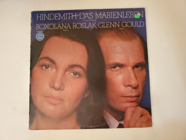 Roxolana Roslak, Glenn Gould Hindemith: Das Marienleben vinyl record