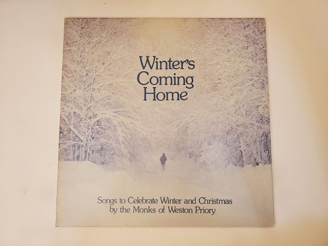 Monks of Weston Priory Winter's Coming Home vinyl record