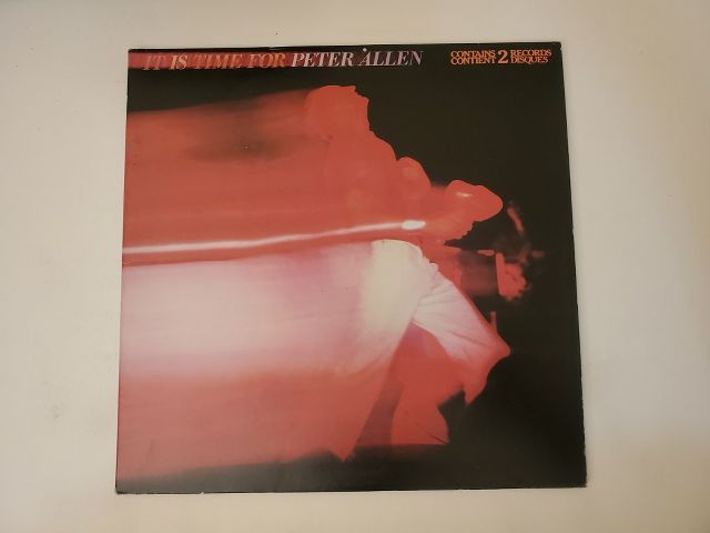 Peter Allen It Is Time for Peter Allen vinyl record